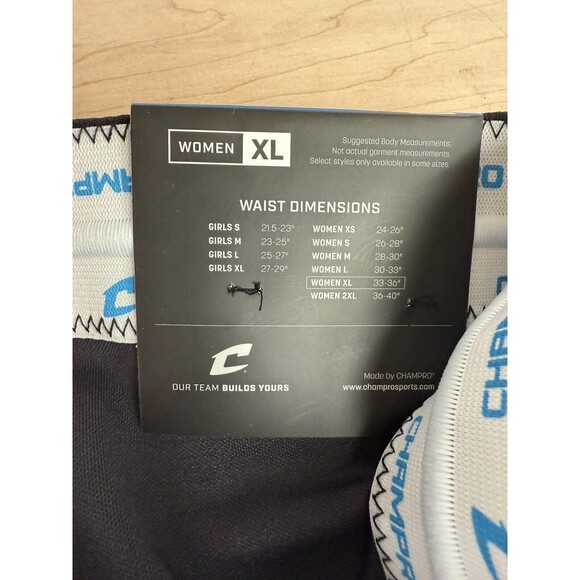 Women's Champro Softball Pants, size XL color Black Fast Pitch New Baseball - Picture 6 of 7